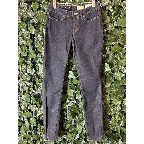 All Saints Ashby Low Rise Skinny Dark Wash Jeans- Size 25 - Picture 1 of 2